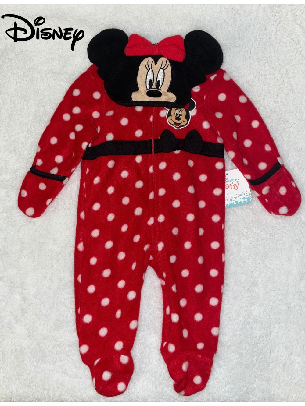 Costume ♥️
Disney • Minnie Mouse Polka Dot Fleece Footie
